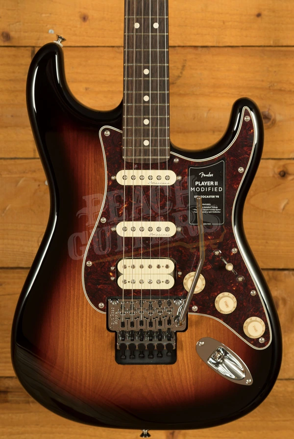 Fender Player II Modified Stratocaster HSS Floyd Rose - Rosewood - 3-Colour Sunburst