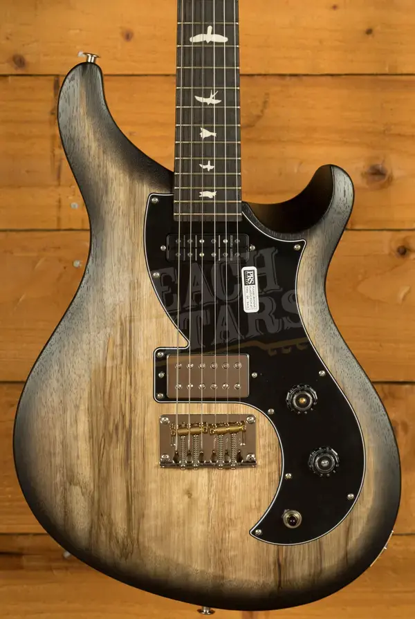 PRS S2 Vela Limited Black Limba - Natural Smokeburst