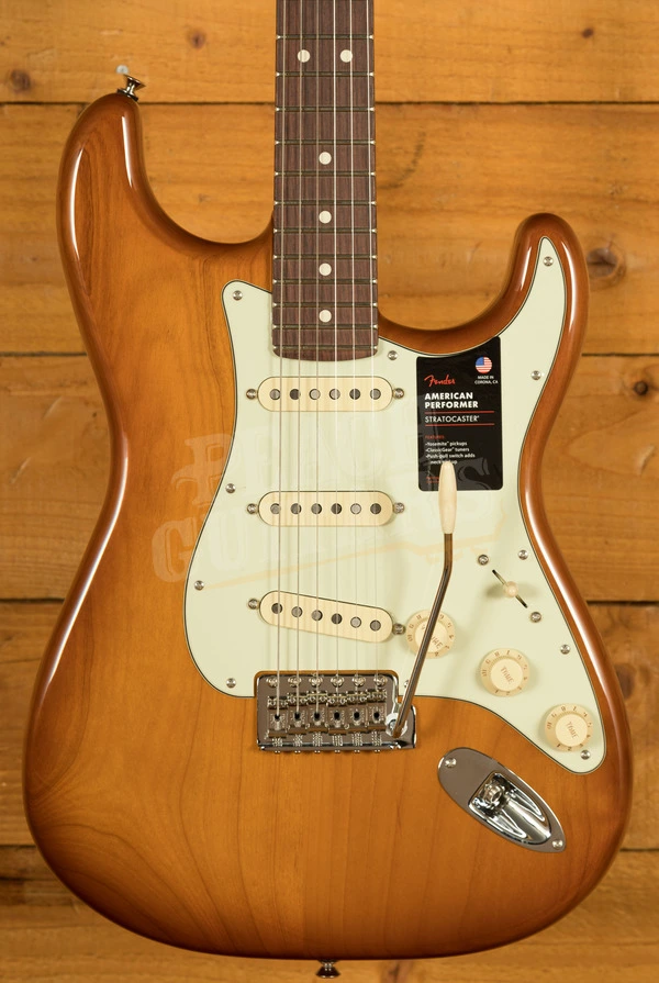 Fender American Performer Stratocaster - Rosewood - Honey Burst