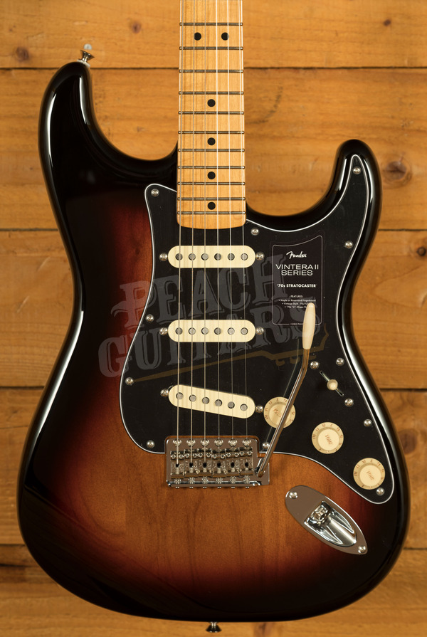 Fender Vintera II '70s Stratocaster - Maple - 3-Colour Sunburst