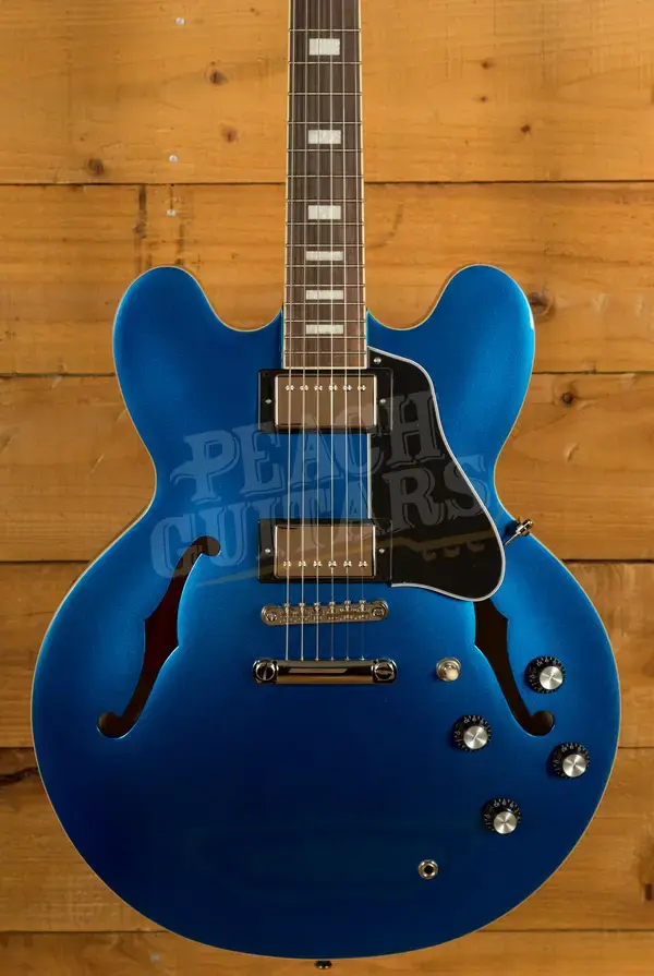 Epiphone ES-335 Block Candy Blue (Incl. Premium Gig Bag)