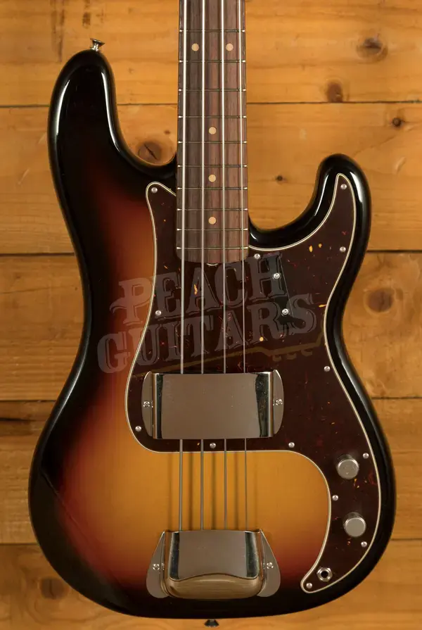 Fender James Jamerson 1962 Precision Bass - Rosewood - 3-Tone Sunburst