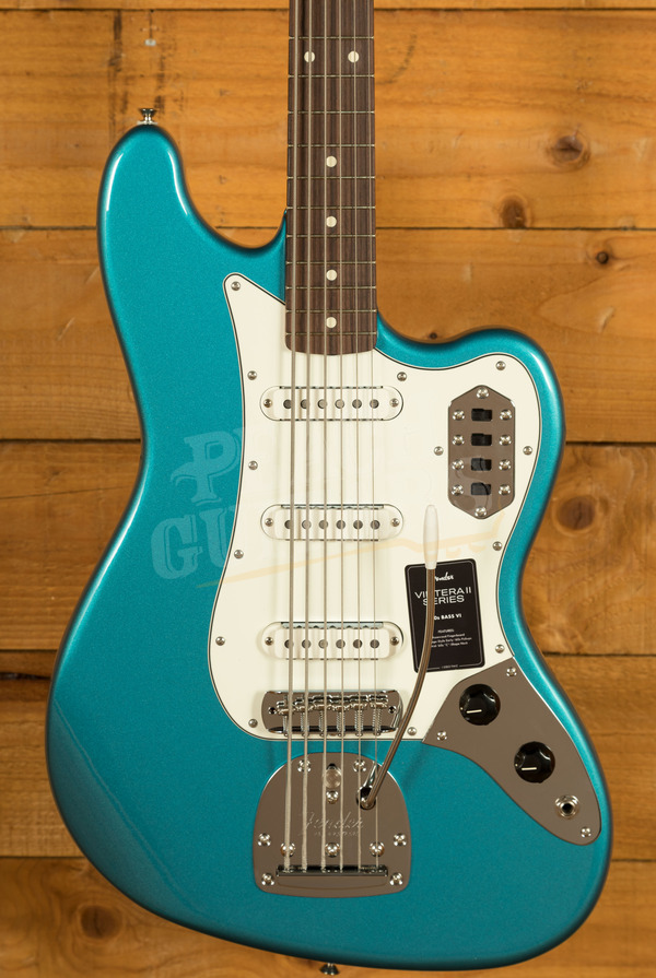 Fender Vintera II '60s Bass VI - Rosewood - Lake Placid Blue