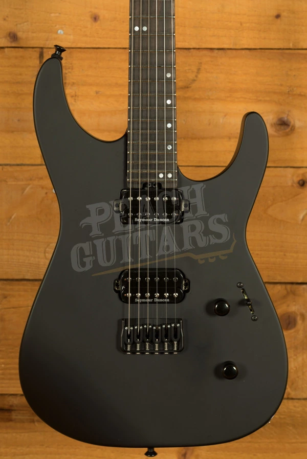 Jackson American Series Virtuoso HT Streaked Ebony Satin Black