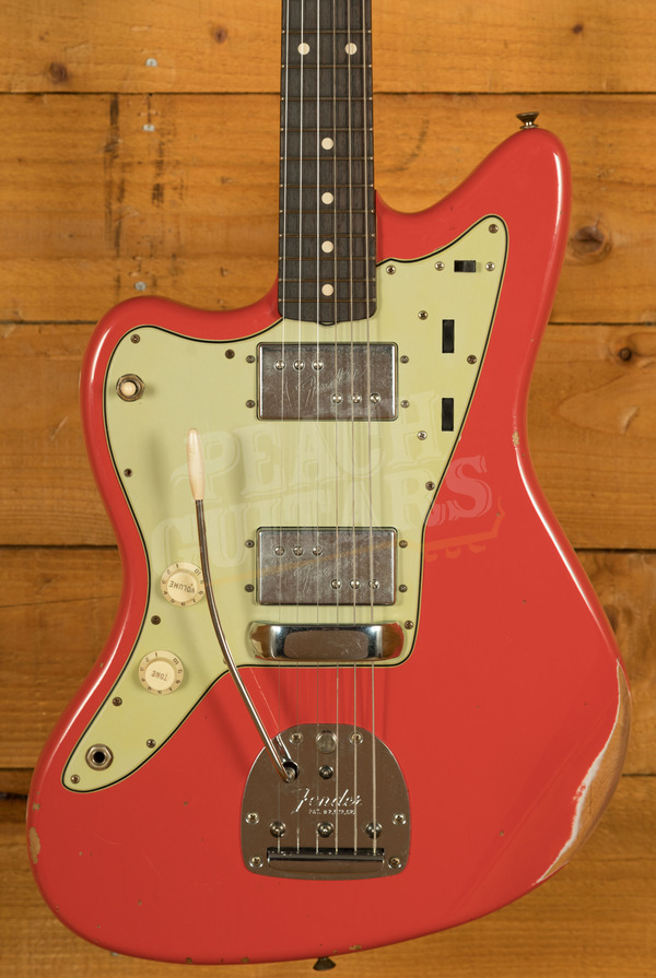 Fender Custom Shop 61 Jazzmaster Relic Fiesta Red Left Handed *Used*