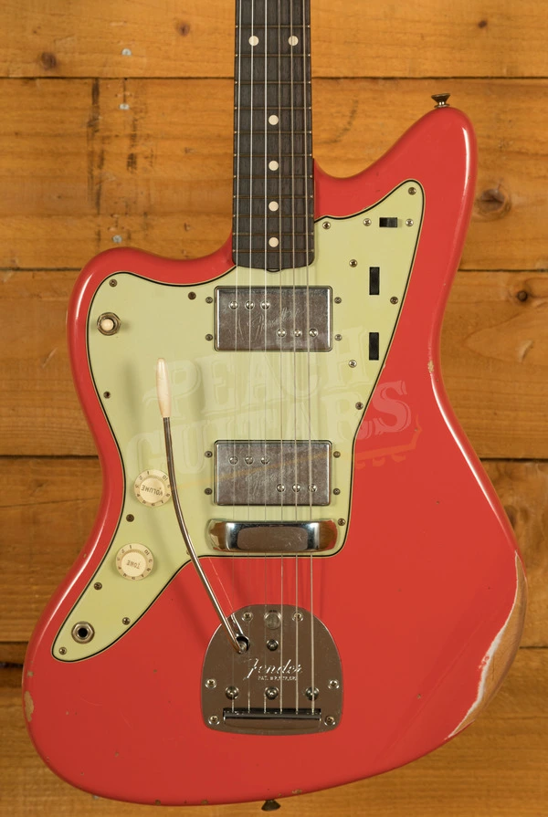 Fender Custom Shop 61 Jazzmaster Left-Handed - Relic Fiesta Red *Used*