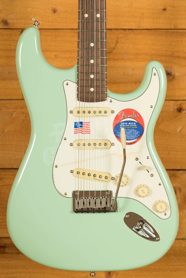 Fender Jeff Beck Stratocaster - Rosewood - Surf Green