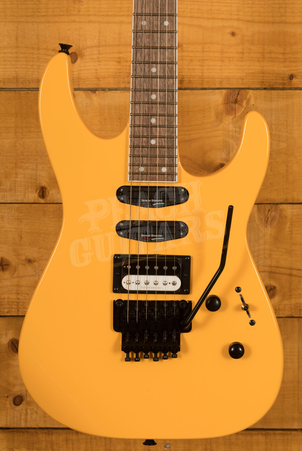 Jackson X Series Soloist SL1X | Laurel - Taxi Cab Yellow - Peach