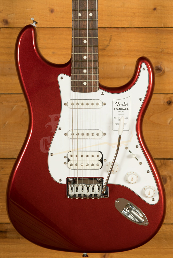 Fender Standard Stratocaster HSS Laurel Candy Cola