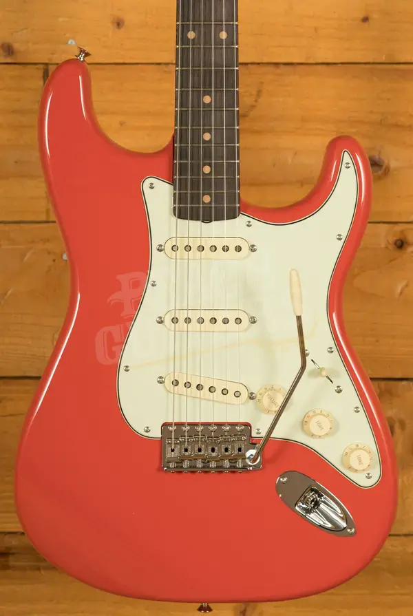 Fender Peach Guitars Exclusive American Vintage II '61 Stratocaster - Rosewood - Fiesta Red