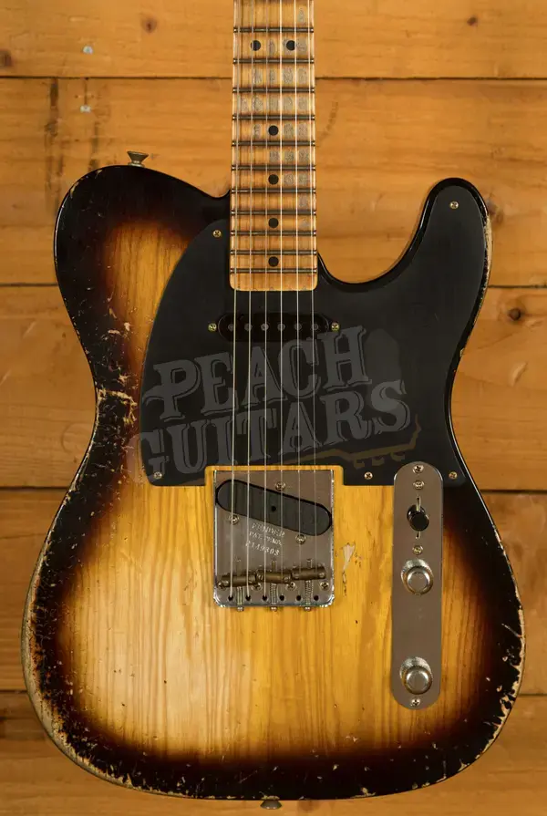 Fender Custom Shop 52 Tele - Heavy Relic 2-Tone Sunburst