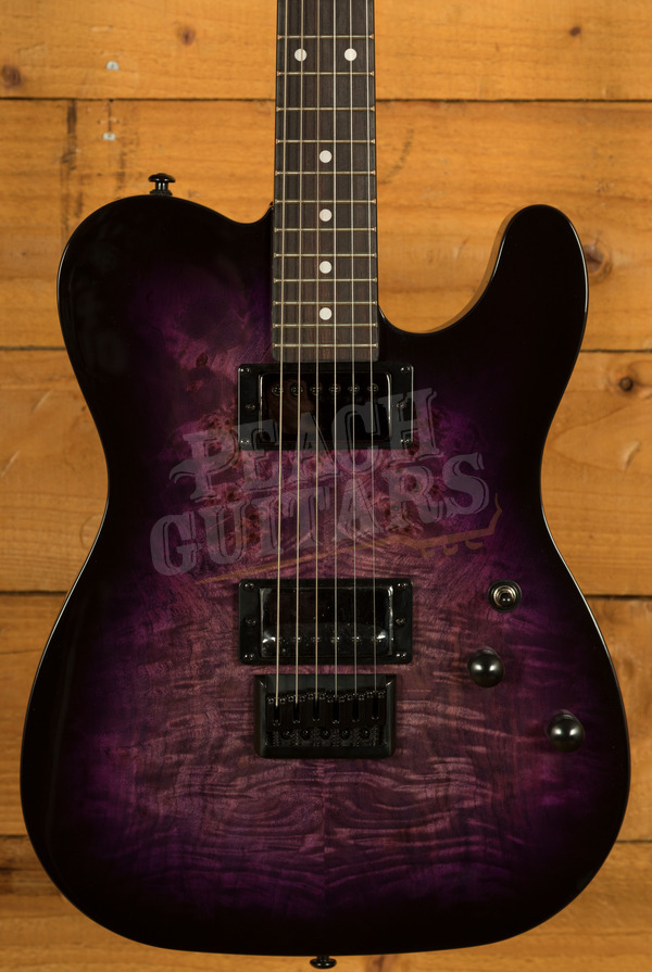 Schecter PT Standard | Purple Burst Burl