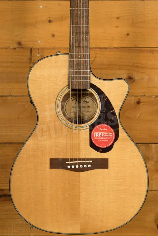 Fender CC-140SCE Concert w/Hard Case - Natural