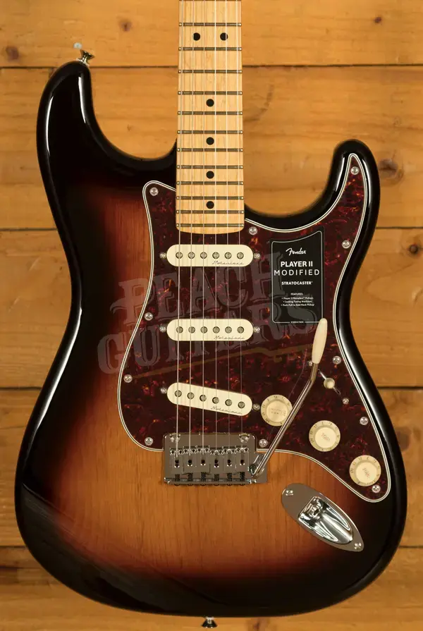 Fender Player II Modified Stratocaster - Maple - 3-Tone Sunburst