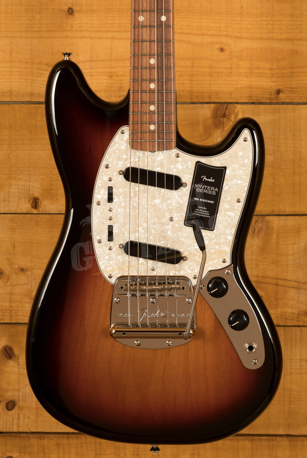 Fender Vintera '60s Mustang | Pau Ferro - 3-Colour Sunburst