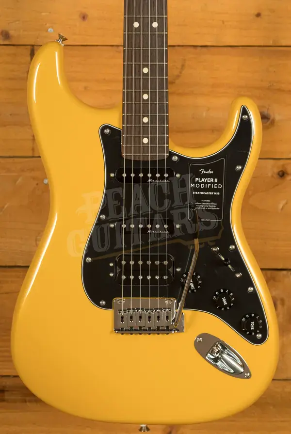 Fender Player II Modified Stratocaster HSS - Rosewood - Sunshine Yellow