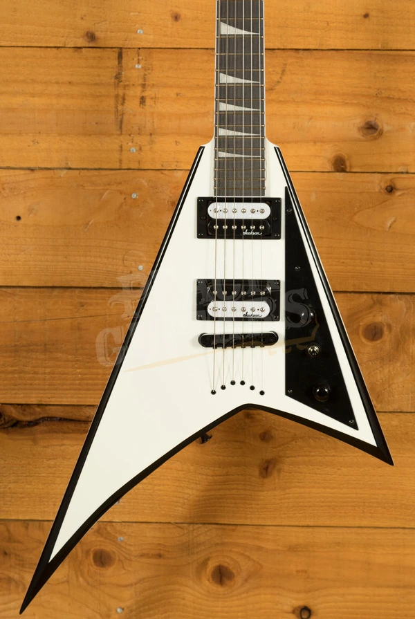 Jackson JS Series Rhoads JS32T | Amaranth - White w/Black Bevels