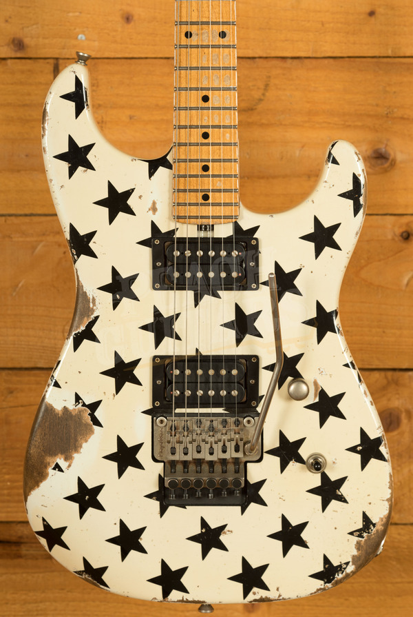 Friedman Guitars Cali | White with Black Stars