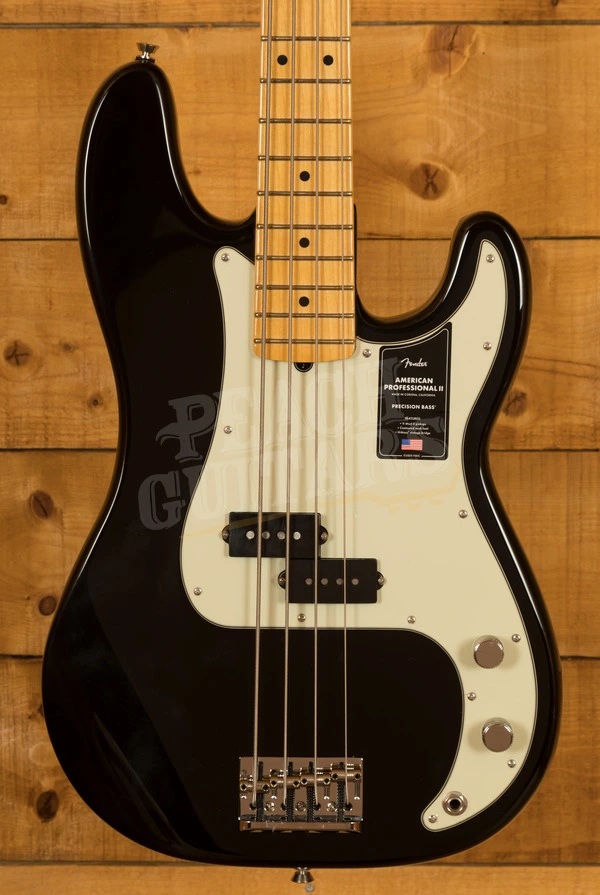 Fender American Professional II Precision Bass - Maple - Black