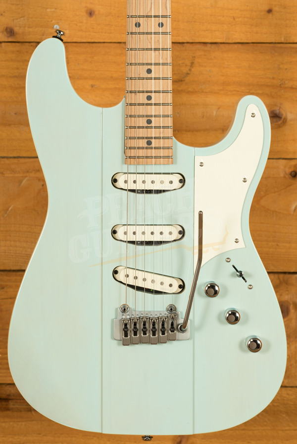 Reverend Signature Series | Greg Koch Gristle ST - Chronic Blue - Roasted Maple