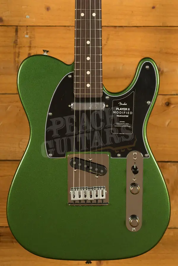 Fender Player II Modified Telecaster - Rosewood - Harvest Green Metallic