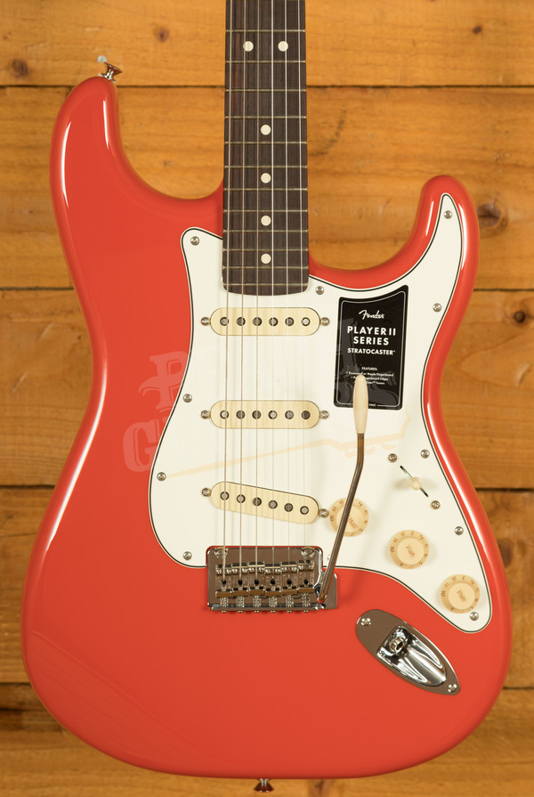 Fender Player II Stratocaster Rosewood Coral Red