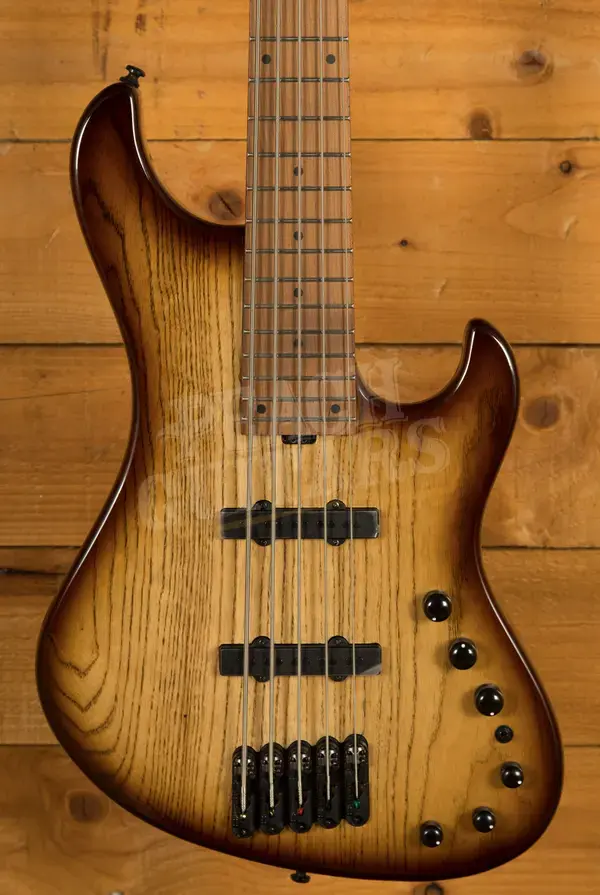 Ibanez MDM1305 Mode Series Standard 5-String Bass - Natural Stained Amber Burst