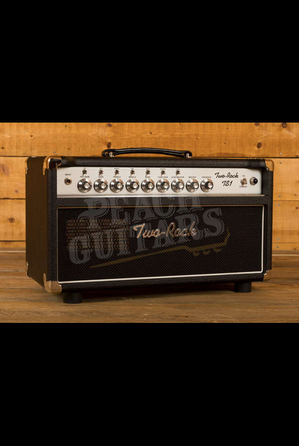 Two-Rock TS1 100 Watt Head - Silver Chassis & Silver Skirt Knobs - Peach  Guitars