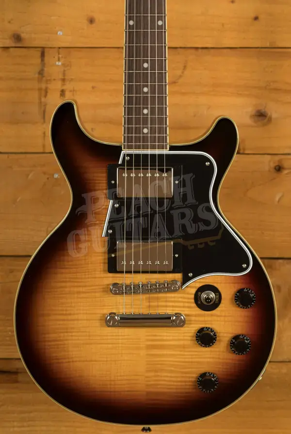 Epiphone Les Paul Special Double Cut Figured - Bourbon Burst