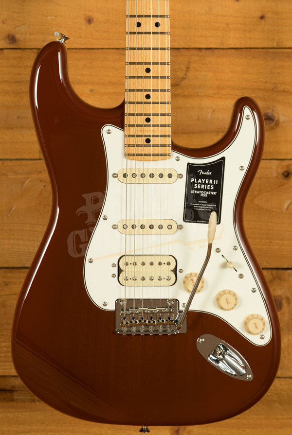 Fender Player II Stratocaster HSS Maple Transparent Mocha Burst