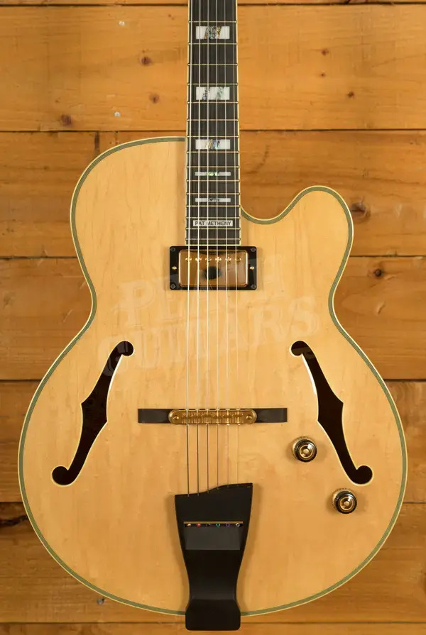 Ibanez PM200 Pat Metheny Hollow Body - Ebony - Natural