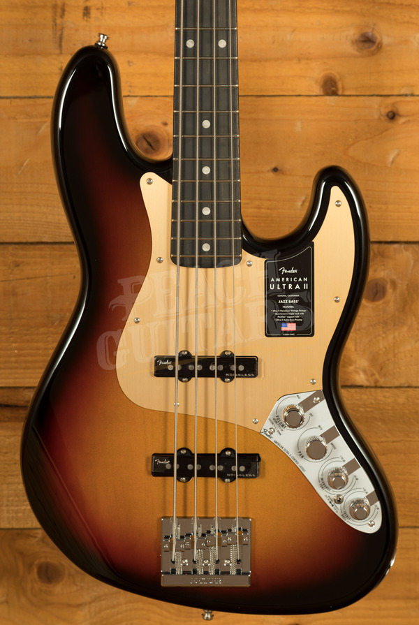 Fender American Ultra II Jazz Bass Ebony Ultraburst