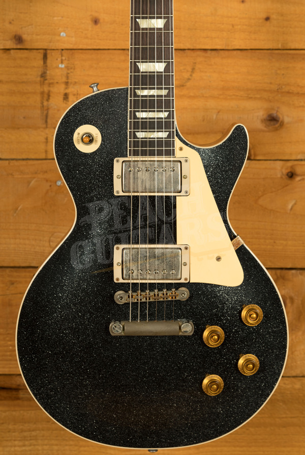 Gibson Custom Murphy Lab 1957 Les Paul Standard | Ebony Sparkle - Ultra Light Aged