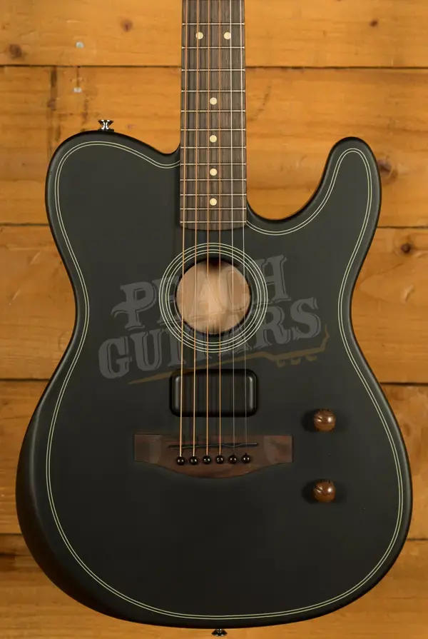 Fender Acoustasonic Standard Telecaster - Rosewood - Black