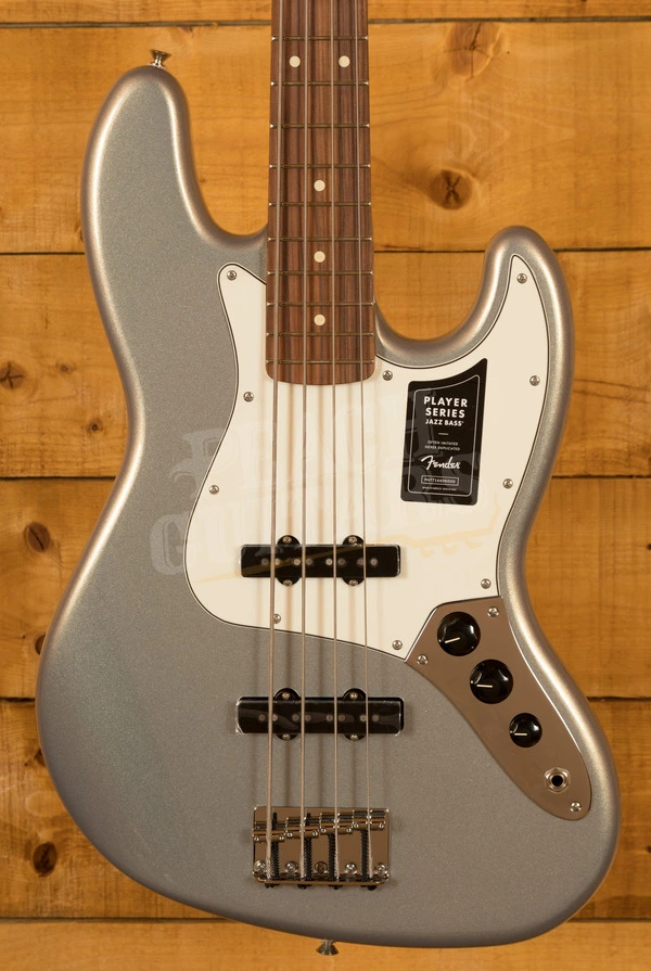 Fender Player Jazz Bass - Pau Ferro - Silver