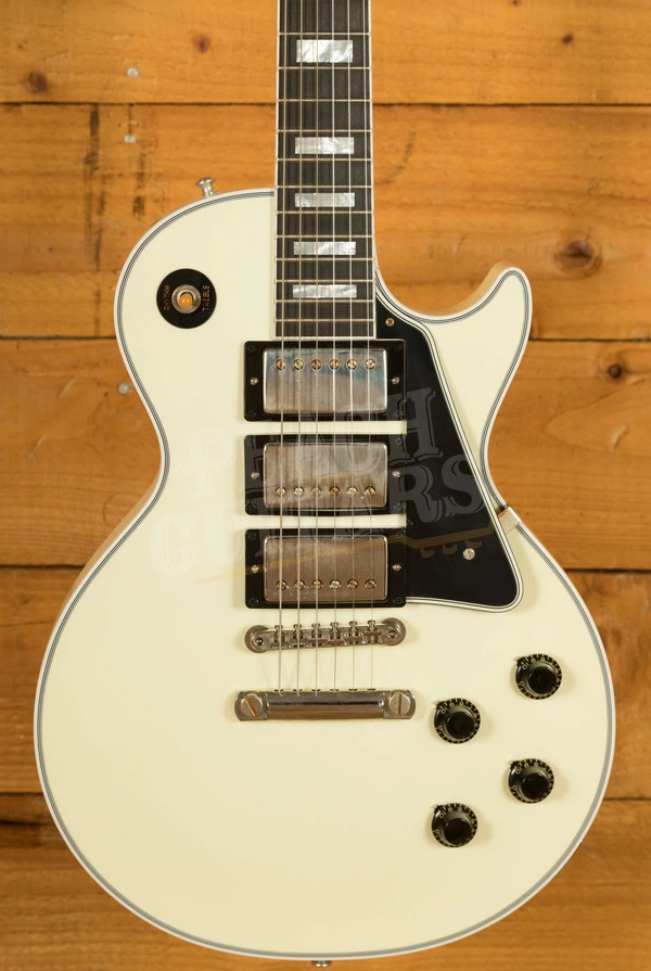 Gibson Custom 1957 Les Paul Custom 3-Pickup | Classic White - VOS