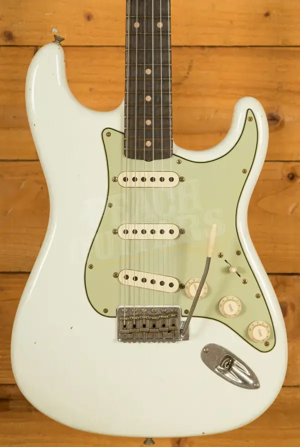 Fender Custom Shop 60 Strat - Journeyman Relic Olympic White