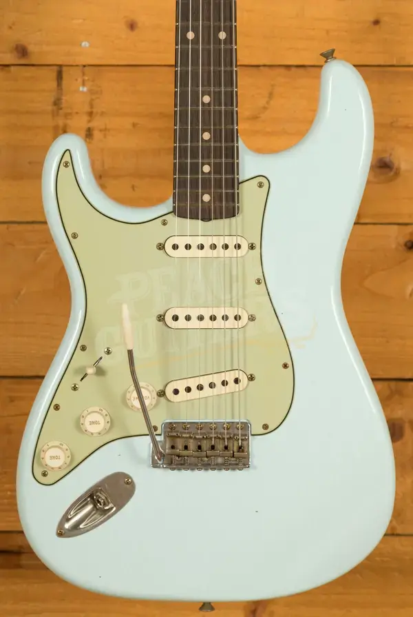 Fender Custom Shop 60 Strat Left-Handed - Journeyman Relic Sonic Blue