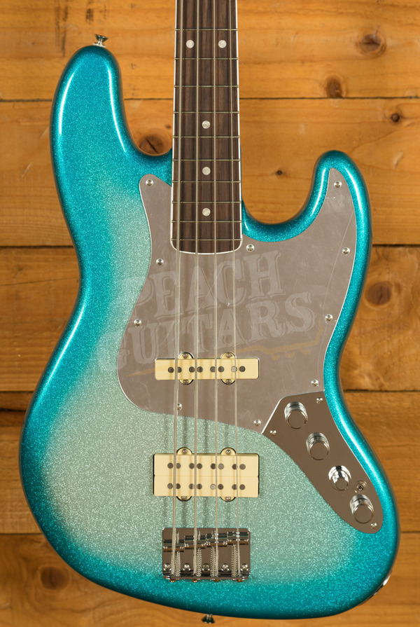 Fender Blu DeTiger Jazz Bass Rosewood Sky Burst Sparkle