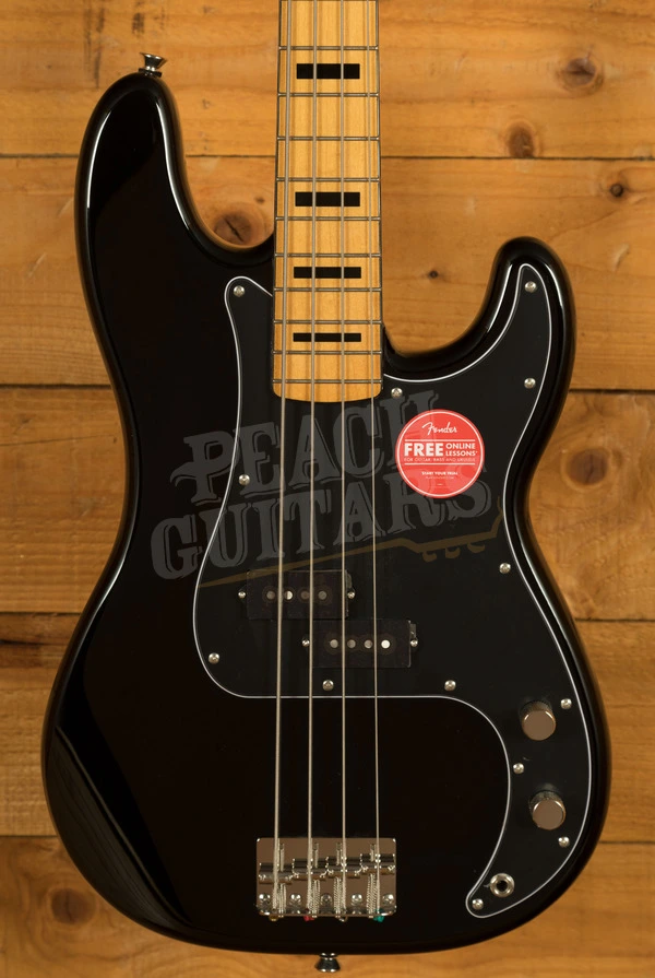 Squier Classic Vibe '70s Precision Bass | Maple - Black