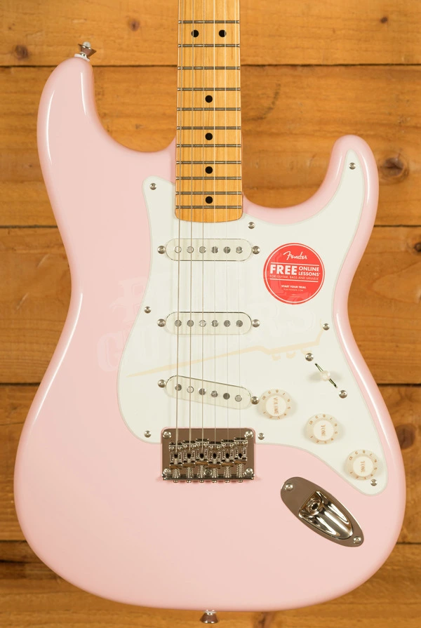 Squier Classic Vibe '50s Stratocaster HT - Maple - Shell Pink