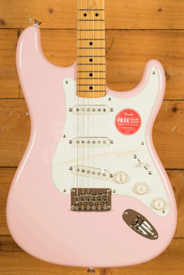 Squier Classic Vibe 50s Stratocaster HT - Maple - Shell Pink