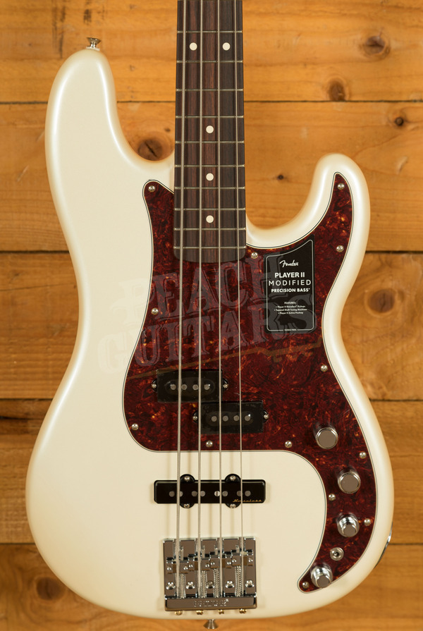 Fender Player II Modified Active Precision Bass Rosewood Olympic Pearl