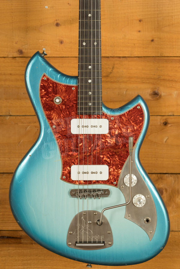 Novo Nucleus Serus J | Lake Sonic Burst - Tortoise Shell Pickguard