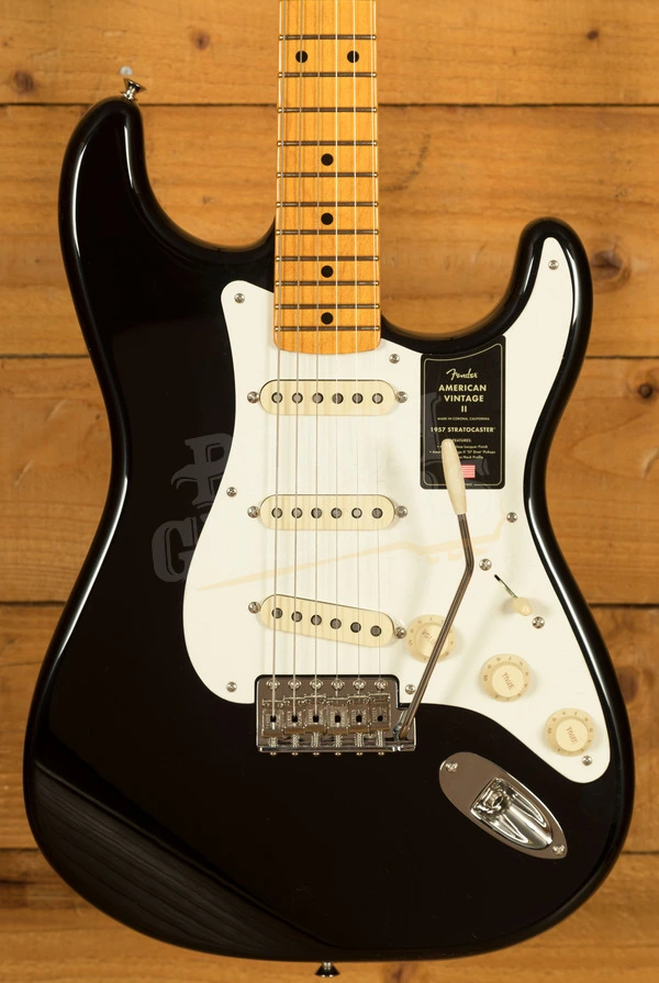 Fender American Vintage II 1957 Stratocaster - Maple - Black