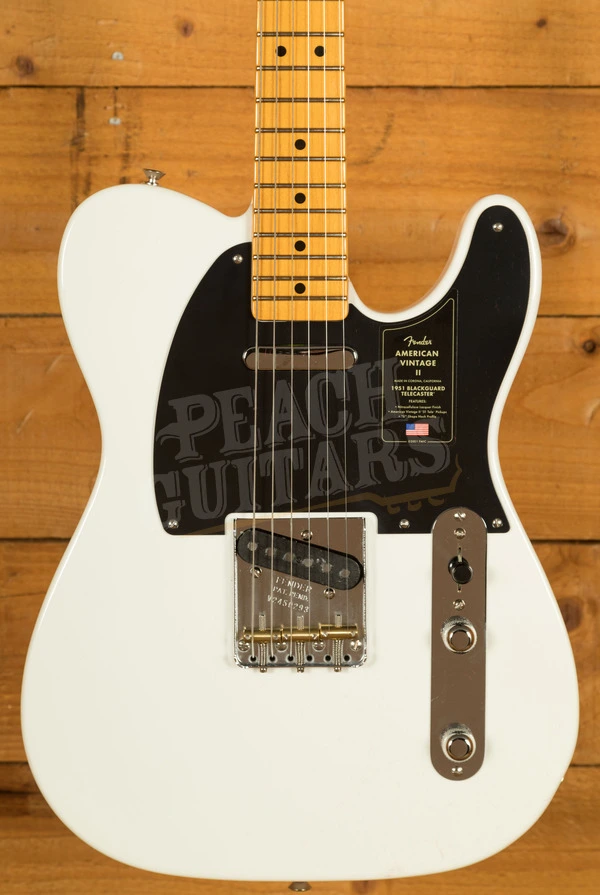 Fender American Vintage II 1951 Telecaster - Maple - Prototype White