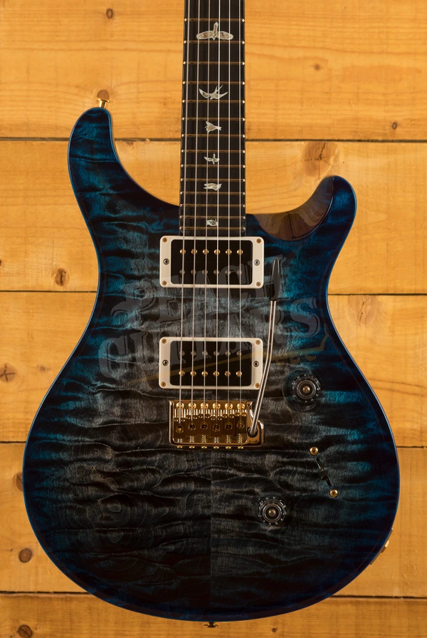PRS Custom 24 Flame Maple Neck 10 Top Pattern Thin Ebony Custom Colour