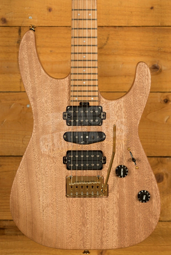 Charvel Pro-Mod DK24 HSH 2PT CM Mahogany - Caramelized Maple - Natural