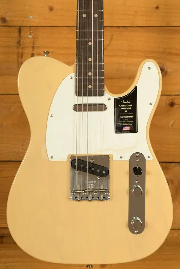 Fender American Vintage II 1963 Telecaster - Rosewood - Vintage Blonde