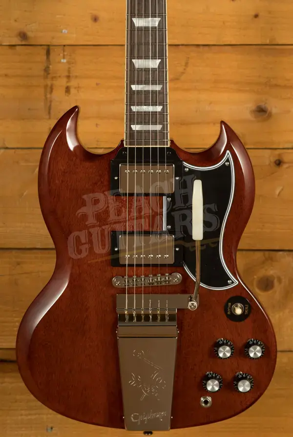 Epiphone Inspired by Gibson Custom 1964 SG Standard w/Maestro Vibrola Reissue | Cherry Red